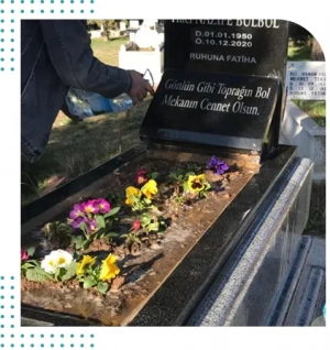 Dijital Mezar Tek Seferlik Mezar Bakım Paketi