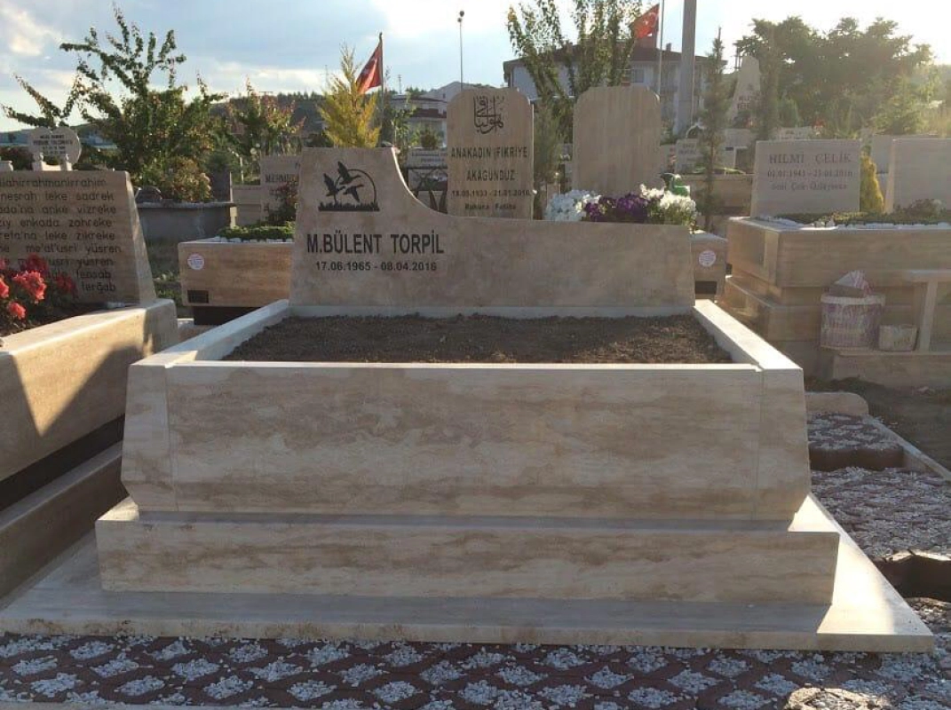 Dijital Mezar Özel Mermer Mezar