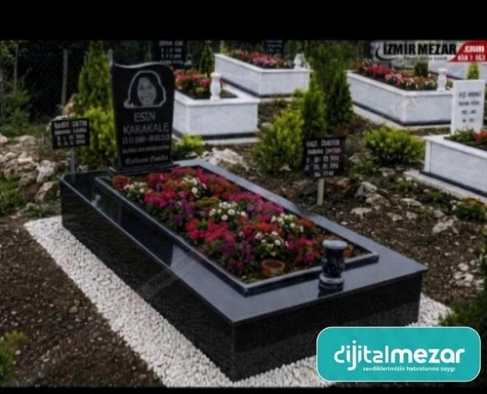 Dijital Mezar ÇANAKKALE GRANİT MEZAR MODELİ